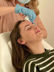 Nurse Kelsey Anti wrinkle injection